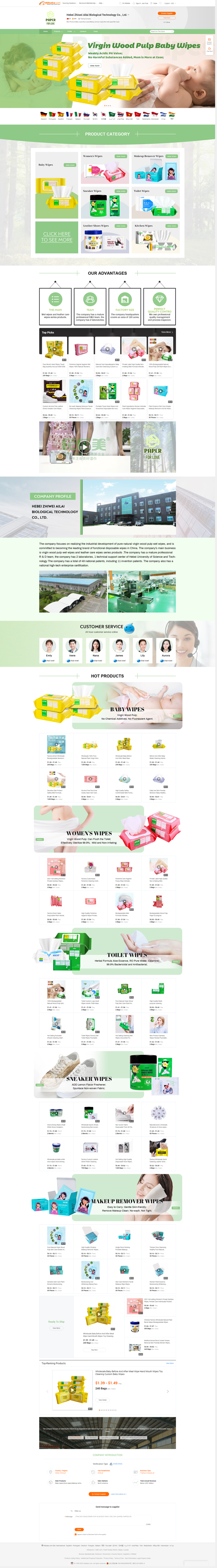 阿里巴巴國際站裝修案例